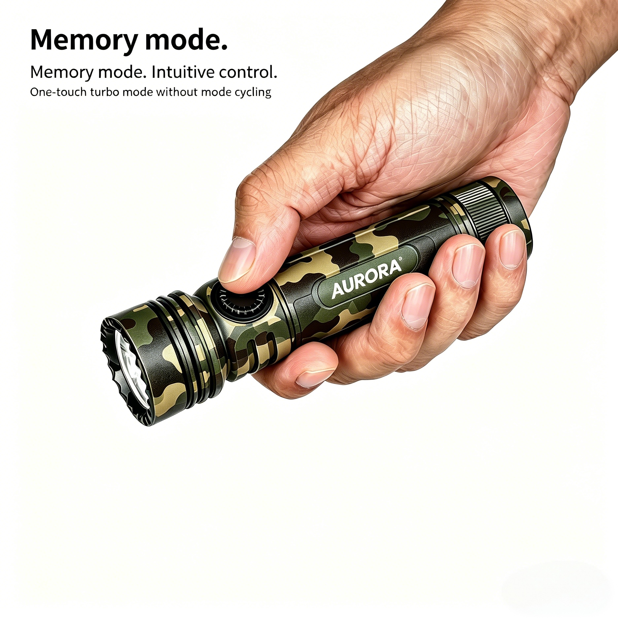 AURORA 4500lm Ultra Bright LED Flashlight